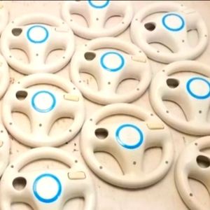 Lot of 2 wii steering wheels